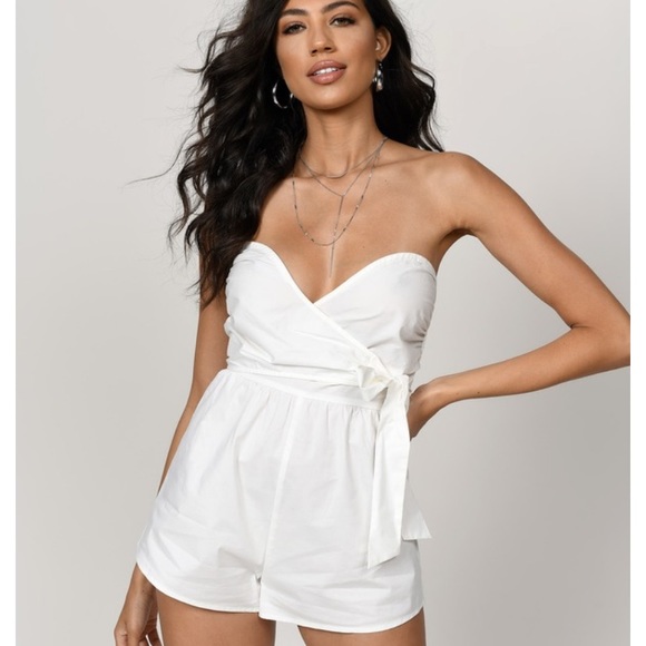 NEW Tobi Strapless Love City Romper - Small - Picture 3 of 4